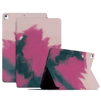 For iPad Air (2013) / Air 2 / iPad Pro 9.7 inch (2016) / iPad 9.7-inch (2017) / (2018) Watercolor Pattern Anti-scratch Tablet Case Auto Wake / Sleep Stand Cover