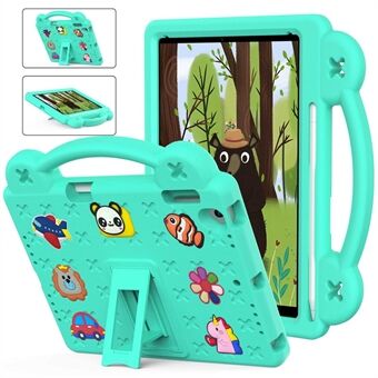 For iPad Air 2 / Air (2013)  /  9.7-inch (2017) / (2018) Anti-Scratch EVA Case Protective Tablet Cover Portable Case with Kickstand