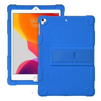 For iPad Air (2013) / Air 2 / iPad 9.7-inch (2017) / (2018) Silicone Tablet Case PC Kickstand Protective Cover