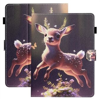 Universal Case for 10-inch Tablet, PU Leather Stand Card Holder Pattern Tablet Cover