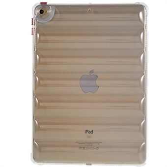For iPad Air (2013) / Air 2 / iPad 9.7-inch (2017) / (2018) TPU Case Airbag Down Jacket Design Clear Tablet Cover
