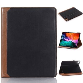 Contrast Color Wallet Stand Leather Smart Case for iPad Pro 12.9-inch (2020) / (2018)
