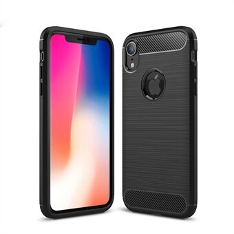 Carbon Fibre Brushed TPU Case for iPhone XR 6.1 inch