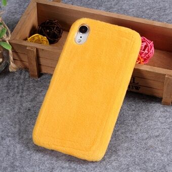 Fluffy Fur Coated TPU Case for iPhone XR 6.1 inch