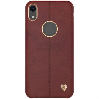 NILLKIN Englon Series Crazy Horse Texture Leather Coated PC Phone Case for iPhone XR 6.1 inch