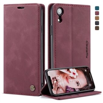 CASEME 013 Series PU Leather Magnetic Flap Case for iPhone XR 6.1 inch
