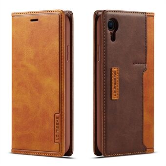 LC.IMEEKE LC-001 Leather Card Holder Case for iPhone XR