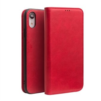 QIALINO Micro Fiber Leather Stand Phone Case for iPhone XR 6.1 inch