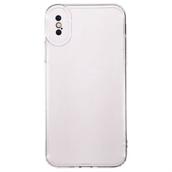 For iPhone XS Max 6.5 inch High Transparency Soft TPU Phone Cover Precise Cut-out Thickened Anti-drop Case
