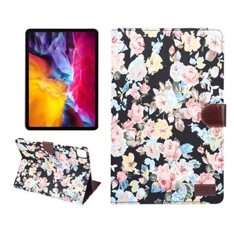 Flower Cloth Skin PU Leather Case for iPad Pro 11-inch (2020) (2018)