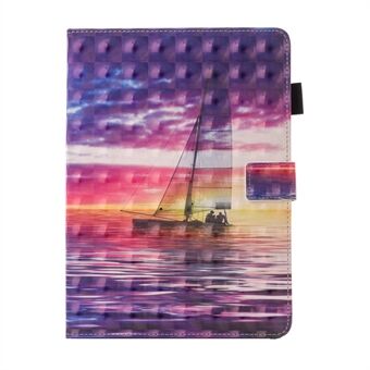 Light Spot Decor Patterned Card Slot Stand PU Leather Case for iPad mini (2019) 7.9 inch, mini 4 / 3 / 2 / 1