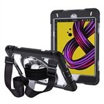 [Shock Proof] Silicone + PC Thickening Tablet Cover with Strap for iPad mini (2019) 7.9 inch