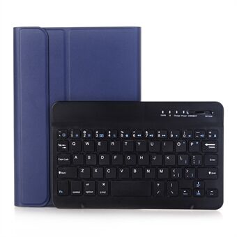 Detachable PU Leather Bluetooth Keyboard Cover Case with Stand for for iPad mini (2019) 7.9 inch/mini 4