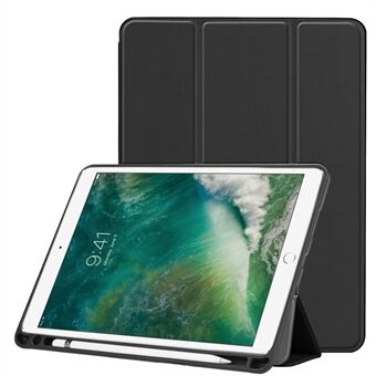 Tri-fold Stand PU Leather Smart Case with Pen Slot for iPad Air 10.5 (2019) / Pro 10.5-inch (2017)