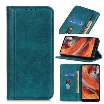 Auto-absorbed Litchi Texture Split Leather Wallet Case for iPhone 11 6.1 inch (2019)