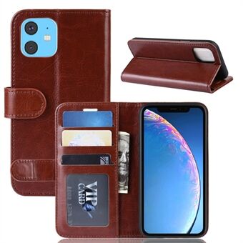 Crazy Horse Wallet Leather Stand Case for iPhone 11 6.1 inch (2019)