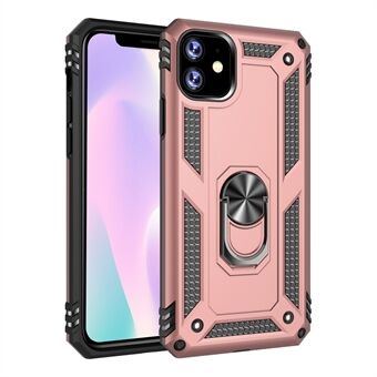 Hybrid PC TPU Kickstand Armor Phone Casing for iPhone 11 6.1-inch (2019)