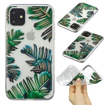 Pattern Printing Clear Soft TPU Back Shell for iPhone 11 6.1 inch (2019)