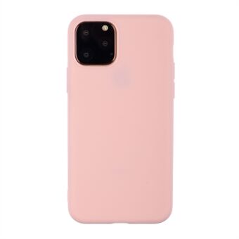 Pure Color Soft TPU Phone Back Case Protective Shell for iPhone 11 6.1 inch