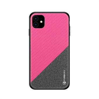 PINWUYO Honorable Series PU Leather Coated PC + TPU Hybrid Protective Phone Shell for iPhone 11 6.1 inch