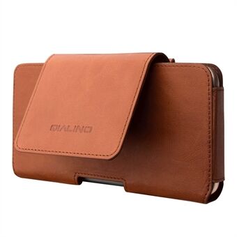 QIALINO Quality Cowhide Leather Holster Case Waist Bag for iPhone 11 6.1-inch
