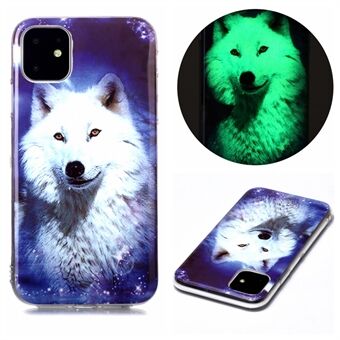 Noctilucent Patterned IMD TPU Back Case for iPhone 11 6.1 inch