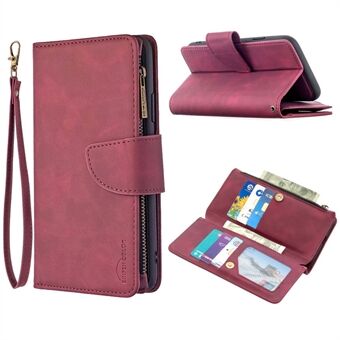 Zipper Pocket Detachable 2-in-1 Leather Wallet Stand Case for iPhone 11 6.1-inch