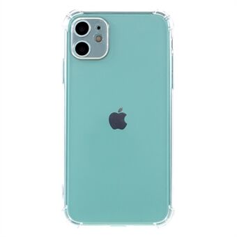 Precise Cut-out 1.5mm Transparent Soft TPU Cell Phone Case Cover Protector for iPhone 11 6.1 inch