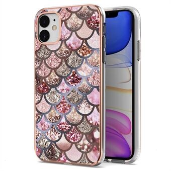 Ultra-Thin Soft TPU + IMD Electroplating Protective Phone Cover for iPhone 11 6.1 inch