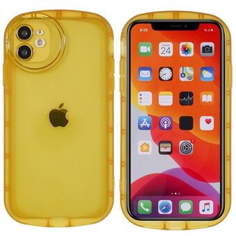 For iPhone 11 6.1 inch Translucent Matte Anti-fingerprint Precise Cutout Soft TPU Cell Phone Case Cover