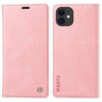 YIKATU YK-004 For iPhone 11 Skin-touch Flip Wallet Stand Cover Anti-fall Leather Phone Case