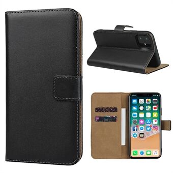 Genuine Leather Wallet Stand Phone Cover for iPhone 11 Pro 5.8-inch