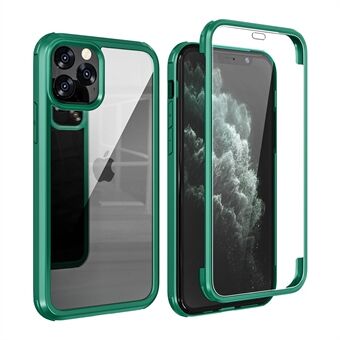 Double Sided Tempered Glass + TPU Hybrid Case for iPhone 11 Pro 5.8 inch