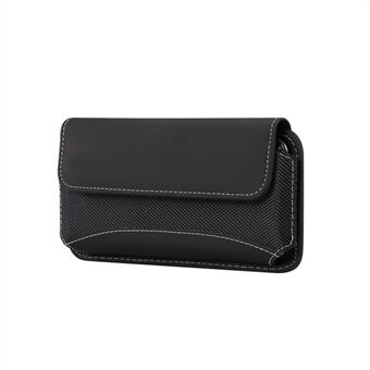 4.7-5.2 inch Universal Oxford Cloth Phone Pouch with Belt Clip for Men (Horizontal Style), Size: 15 x 7.5 x 1.8cm