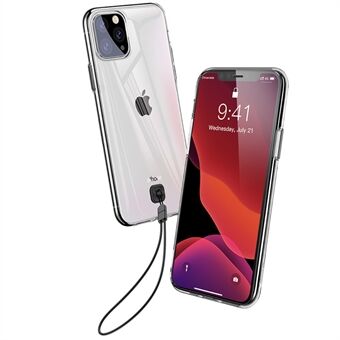 BASEUS Clear TPU Phone Case with Lanyard for Apple iPhone 11 Pro Max 6.5 inch (2019)