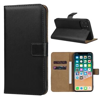 Genuine Leather Wallet Stand Phone Cover for iPhone 11 Pro Max 6.5-inch