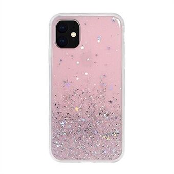 Gold Foil Flash Powder Decor Phone Case for iPhone 11 Pro Max 6.5 inch (2019)