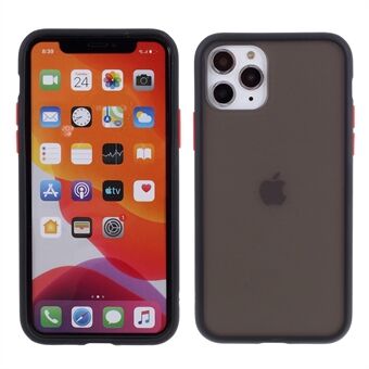 Matte Skin Drop-resistant PC + TPU Hybrid Phone Case for iPhone 11 Pro Max 6.5-inch