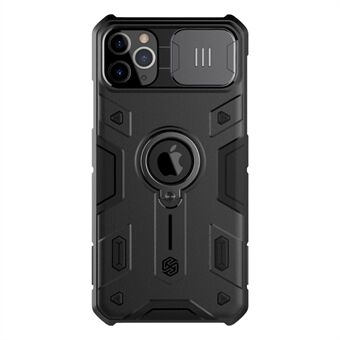 NILLKIN CamShield Armor Case PC TPU Hybrid Cover with Ring Kickstand for iPhone 11 Pro Max 6.5 inch