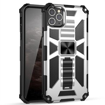 Shockproof Invisible Kickstand PC + TPU Hybrid Case for iPhone 11 Pro Max 6.5 inch