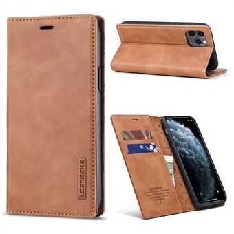 LC.IMEEKE Anti-drop Auto-absorbed Wallet Stand Leather Case for iPhone 11 Pro Max