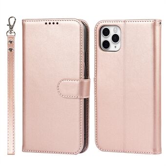 Wallet Design Felled Seam R61 Texture PU Leather Mobile Phone Cover Shell for iPhone 11 Pro Max 6.5 inch