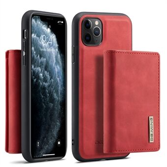 DG.MING M1 Series Magnetic Detachable Wallet 2-in-1 + Hybrid Cover Shell with Kickstand for iPhone 11 Pro Max 6.5 inch