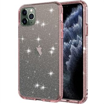 GW18 Clear Glitter Sparkly Lens Protection Anti-Drop Stylish Soft TPU Case Cover for iPhone 11 Pro Max 6.5 inch