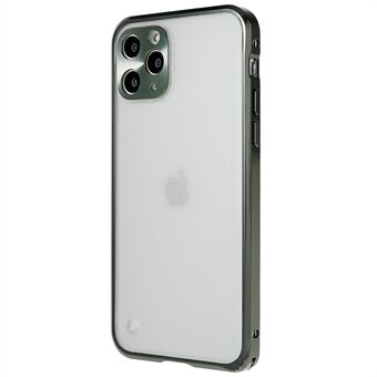 For iPhone 11 Pro Max 6.5 inch PC + Metal Ultra-thin Matte Protective Cover Phone Drop-proof Case
