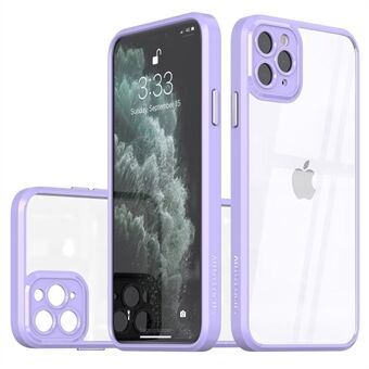 For iPhone 11 Pro Max 6.5 inch Precise Cutout Lens Protection PC + TPU Phone Case Transparent Protective Cover