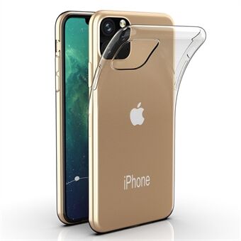 For iPhone 11 Pro Max 6.5 inch Mobile Phone Shell Protector Anti-shock Phone Case Ultra Thin High Transparency Clear Flexible TPU Cover