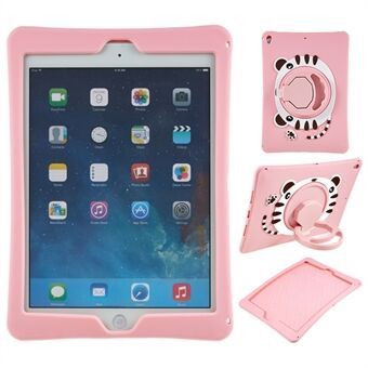 For iPad 10.2 (2021) / (2019) / (2020) / iPad Air 10.5 inch (2019) / Pro 10.5-inch (2017) Tablet Case Rotary Kickstand PC+Silicone Cover