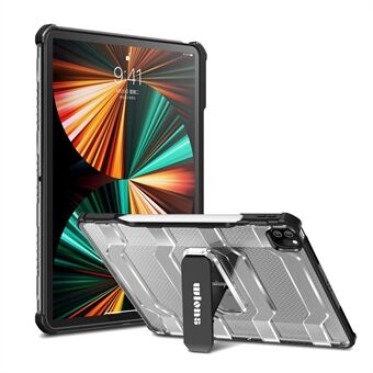 WLONS Explorer Series PC + TPU Hybrid Protective Cover with Kickstand for iPad Pro 12.9-inch (2021)/(2020)/(2018)