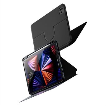 BENKS For iPad Pro 11 (2020) / (2021) / (2022) Magnetic Detachable Protective Case PU Leather PC TPU Tablet Case Auto Wake / Sleep Anti-Scratch Cover with Stand